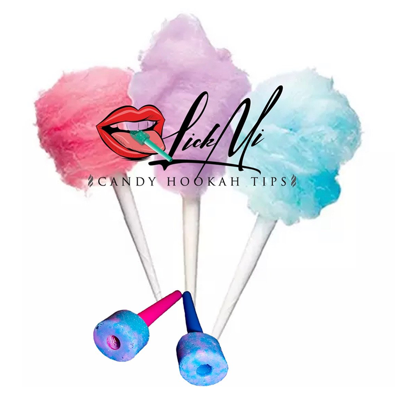 Stacy Cotton Vanilla Flavor Hookah Lickmi Candy Hookah Tips